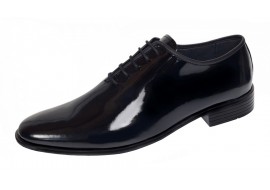 Pantofi barbati negri lacuiti eleganti din piele naturala GKR201LN